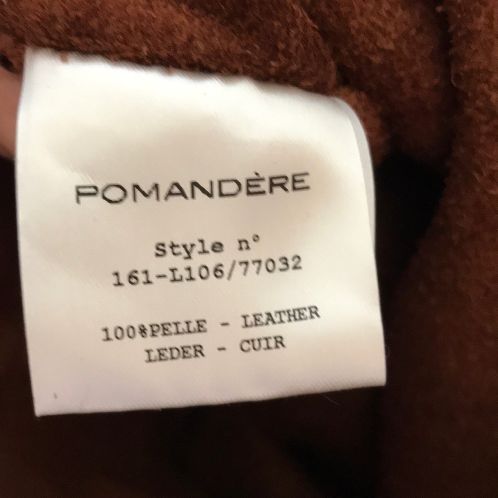 Pomandere Genuine Leather Italian Tote - Picture 6 of 8